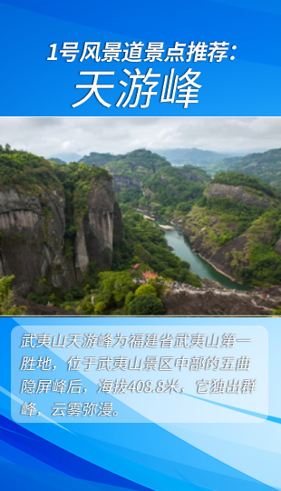 [大美中国]武夷美景：天游峰